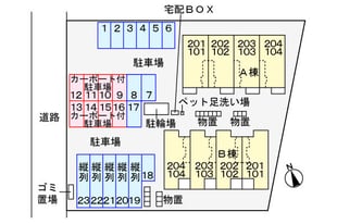 Ｉネット７Ｂの物件外観写真